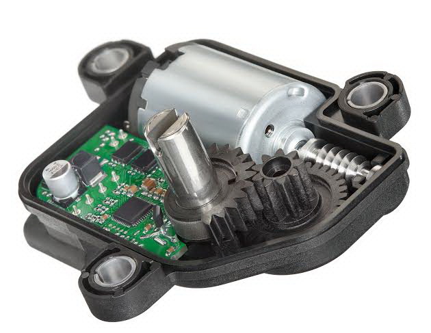 Electronic and mechanical components of a turbocharger actuator that may be sources of faults