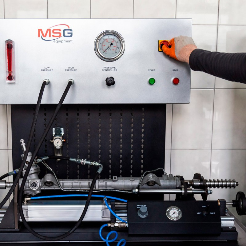 MS521 Mechanism for Steering Rack Load Testing | MSG Equipment