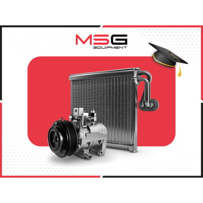 Training course on diagnostics and repair of electric and mechanical car air conditioning compressors 