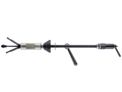 Collet puller for seals from steering cylinders 