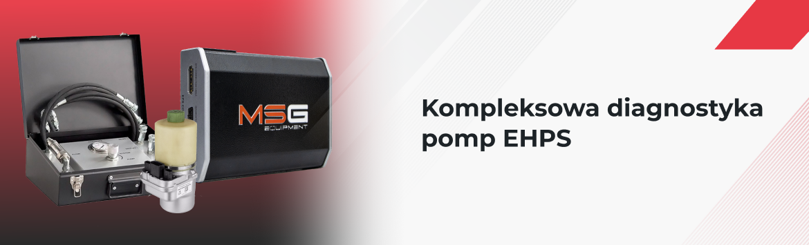 Diagnostyka elektrycznej pompy elektrohydraulicznego wspomagania kierownicy