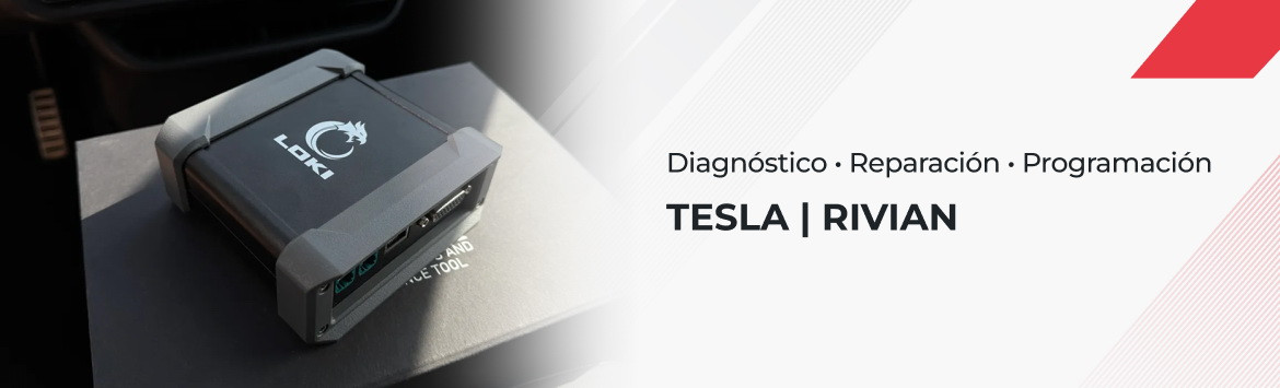 LOKI PRO — una plataforma unificada para el diagnóstico, mantenimiento y reparación de Tesla y Rivian
