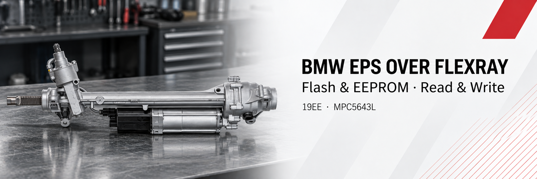 Reading and Writing a BMW EPS Rack over FlexRay