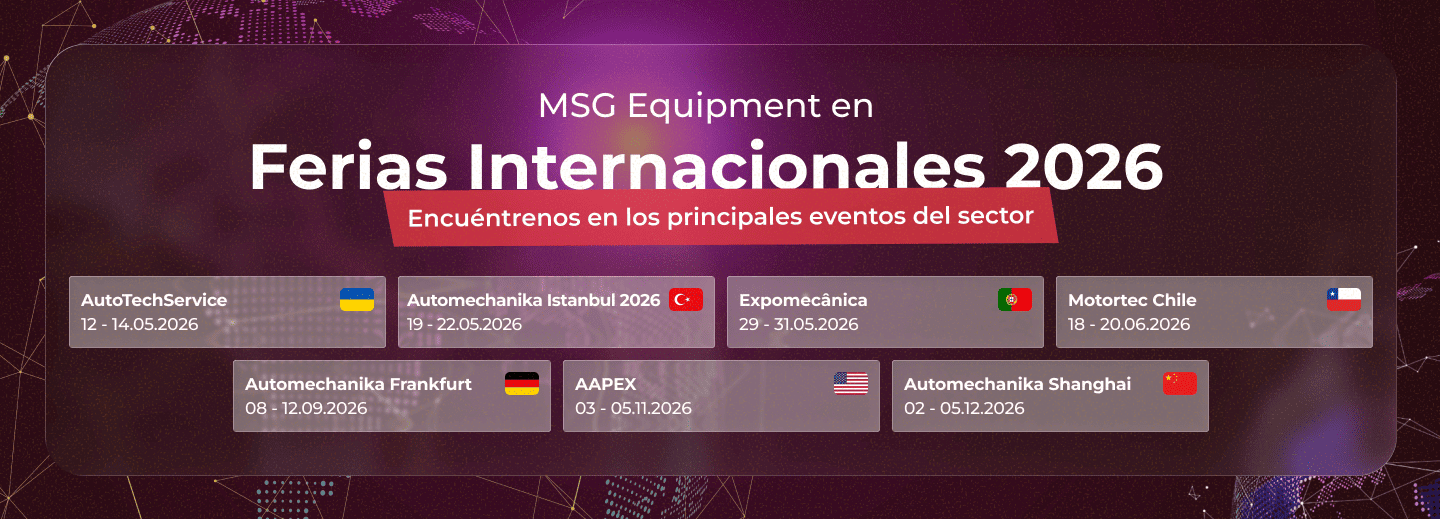 MSG Equipment en ferias internacionales en 2026