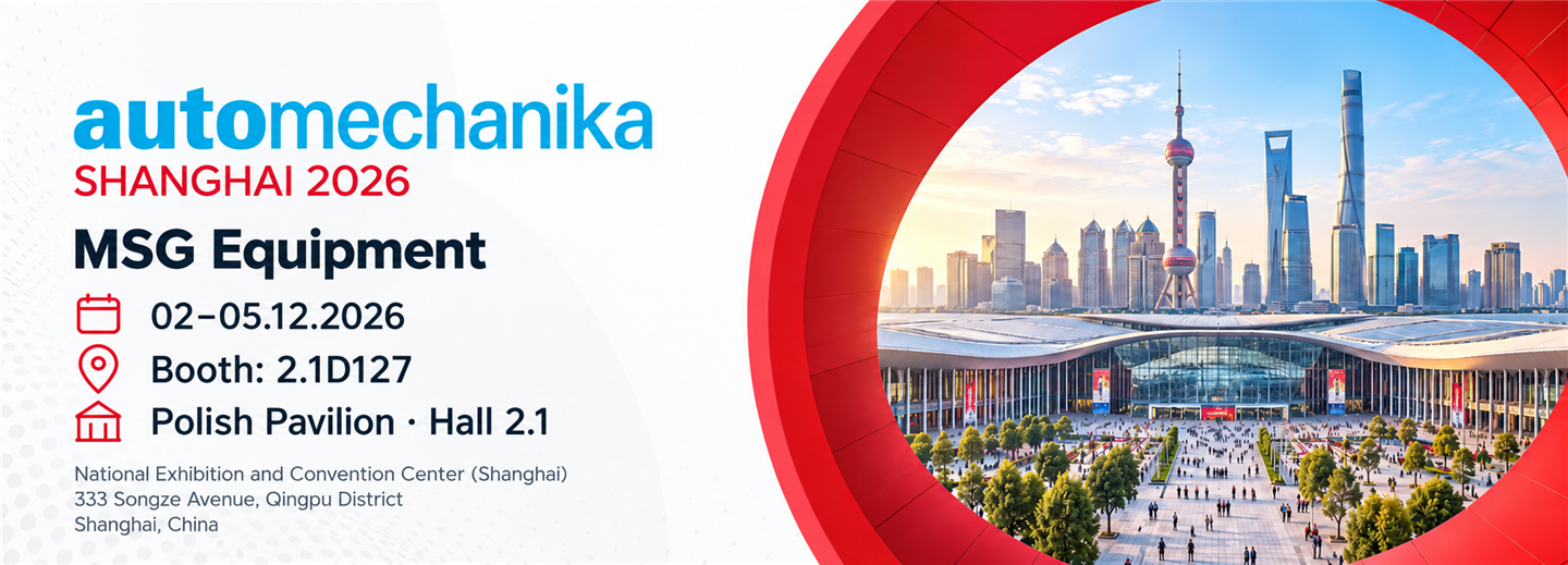 MSG Equipment at Automechanika Shanghai 2026