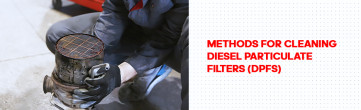 Métodos de limpieza del filtro de partículas diésel (DPF) y cuál se utiliza en el MS900