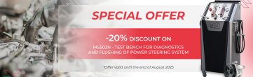 Special offer on the MS503N test bench