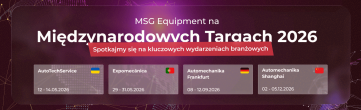MSG Equipment na międzynarodowych targach w 2026 roku
