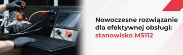 Rola nowoczesnego sprzętu w prawidłowej obsłudze elektrycznych sprężarek klimatyzacji samochodowej. Stanowisko MS112