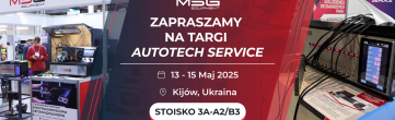 MSG Equipment zaprezentuje sprzęt na targach Auto Tech Service w Kijowie