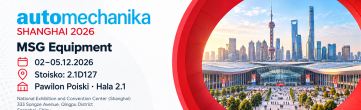 MSG Equipment na Automechanika Shanghai 2026